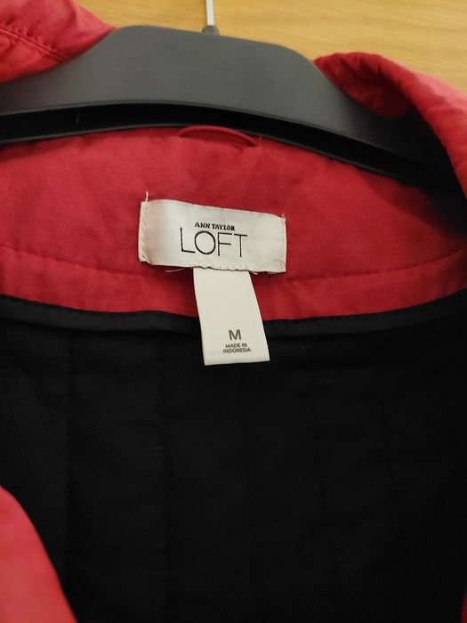 Parca Casaco Vermelho ann Taylor Loft