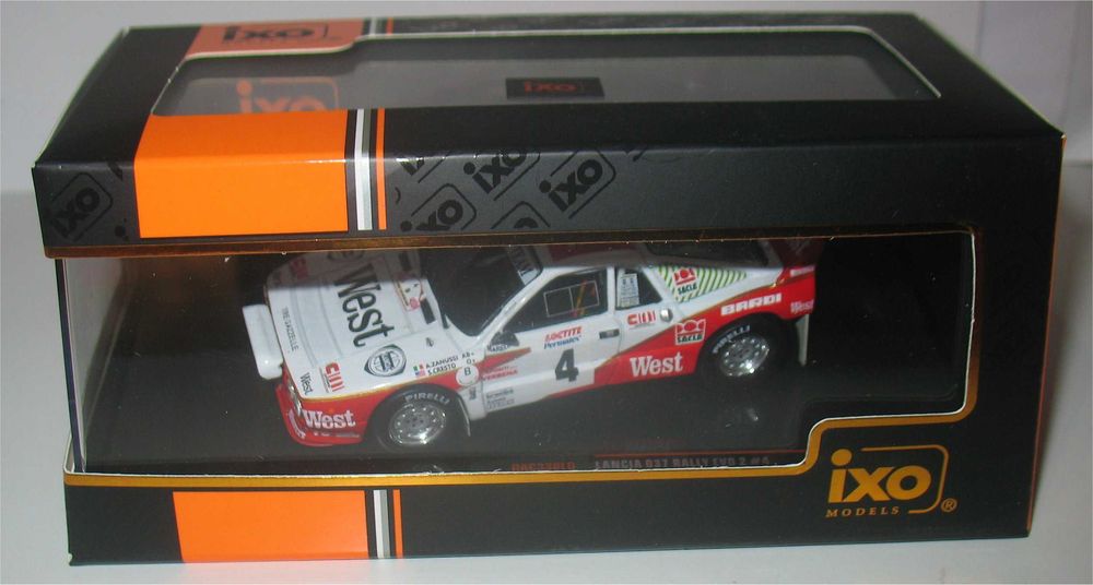 Ixo - Lancia 037 Evo2 WEST - Ypres 24 Hours Rally 1985 - Andrea Zanussi