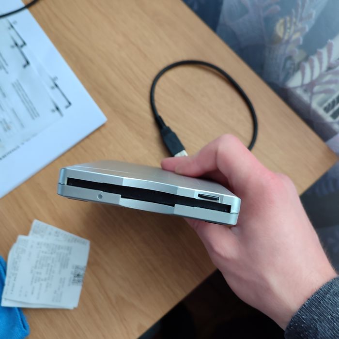 USB Floppy disk drive unit
