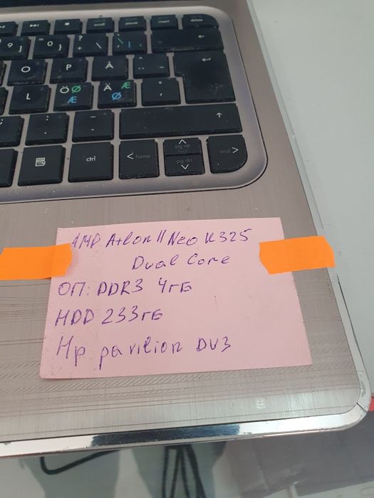 Ноутбук Hp pavilion dv3