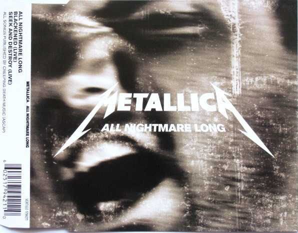 CD Metallica – All Nightmare Long CD1+CD2 DIGIPACK