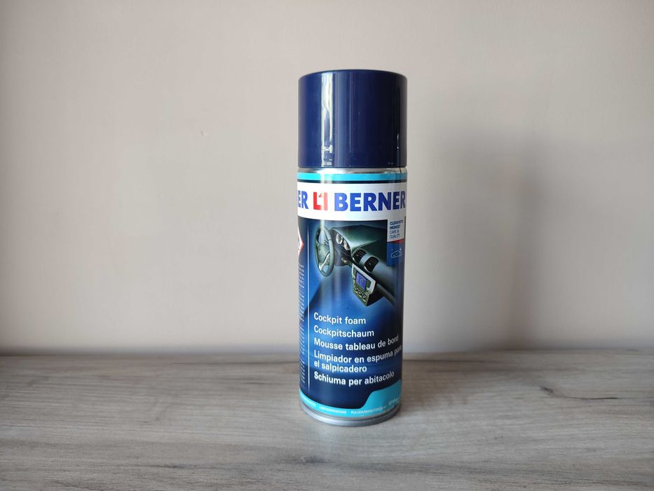 Pianka do czyszczenia kokpitu. BERNER 400ml