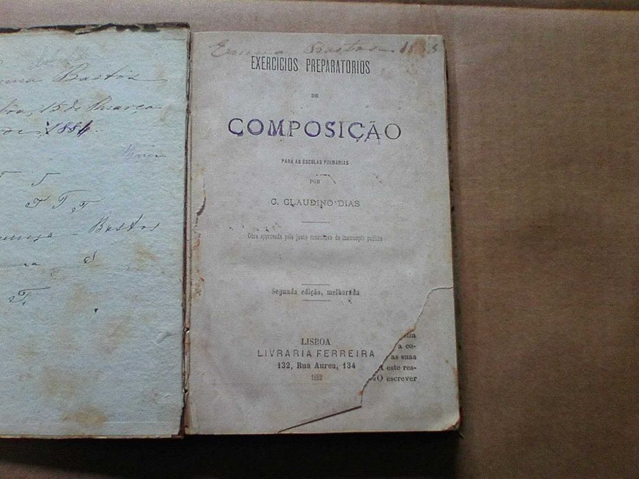 Exercicios preparatórios de composição para as escolas primárias