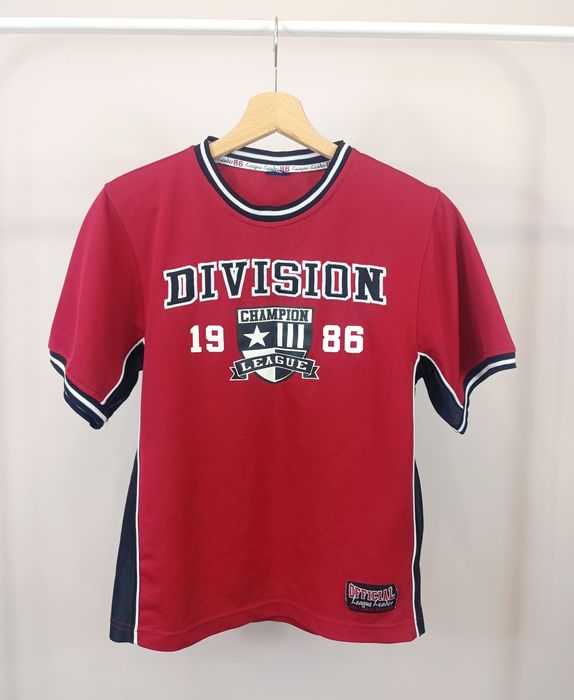 Damska koszulka sportowa t-shirt division league r.S jersey