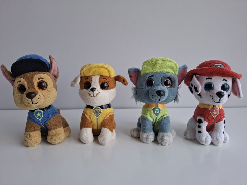 М'які іграшки Щенячий патруль Paw Patrol 4 шт