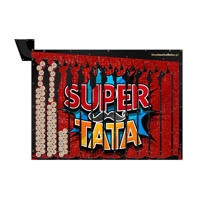 Skarbonka Super Taty Super Prezent na 1830 zł