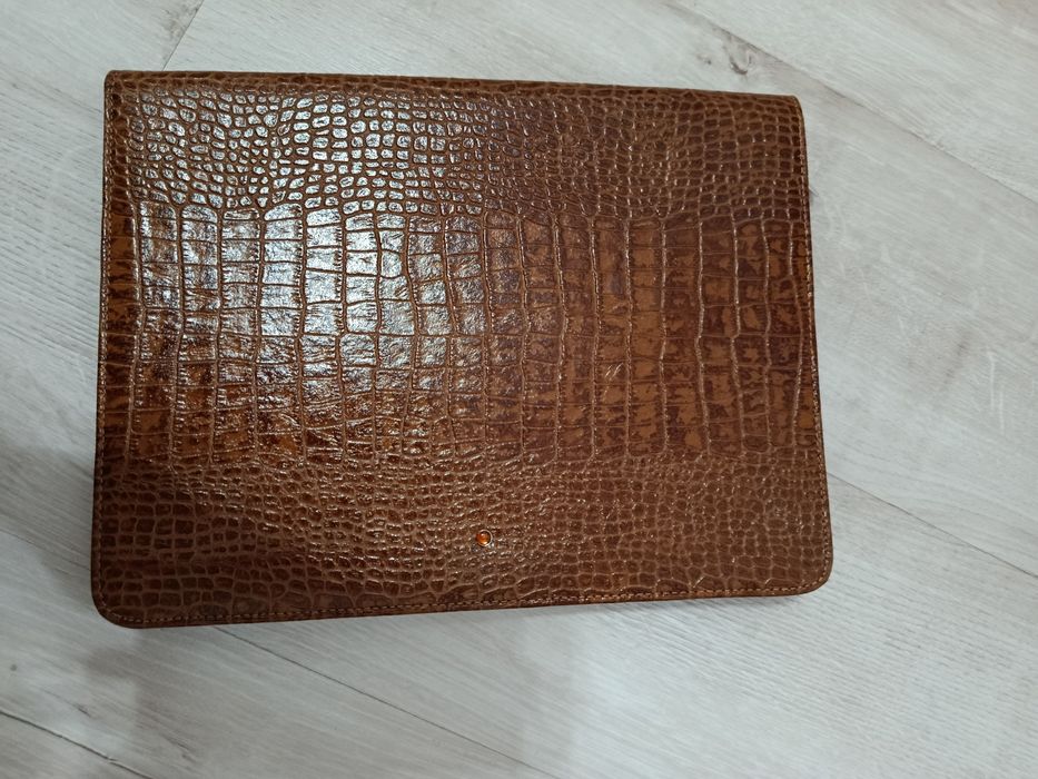 Aktówka teczka na dokumenty skórzana batycki