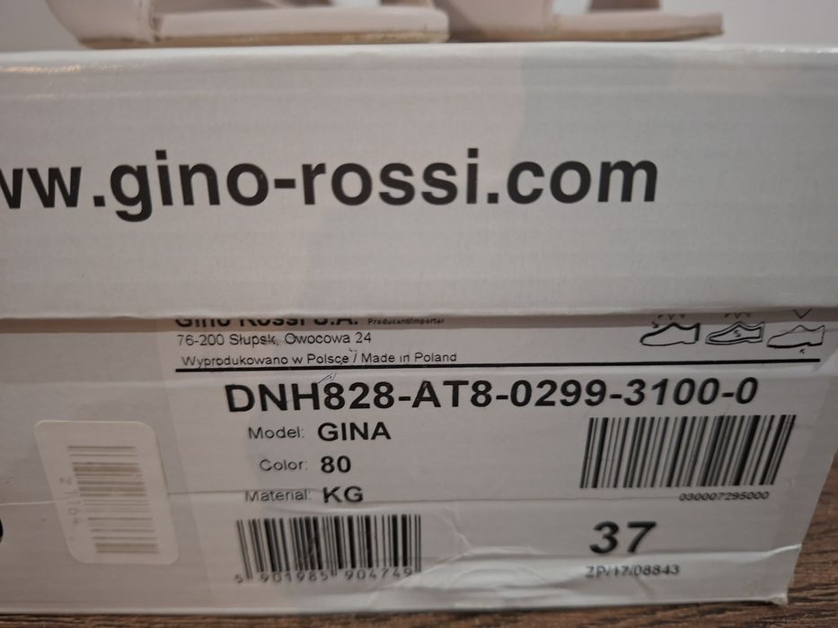 Sandałki na wysokim obcasie Gino Rosi