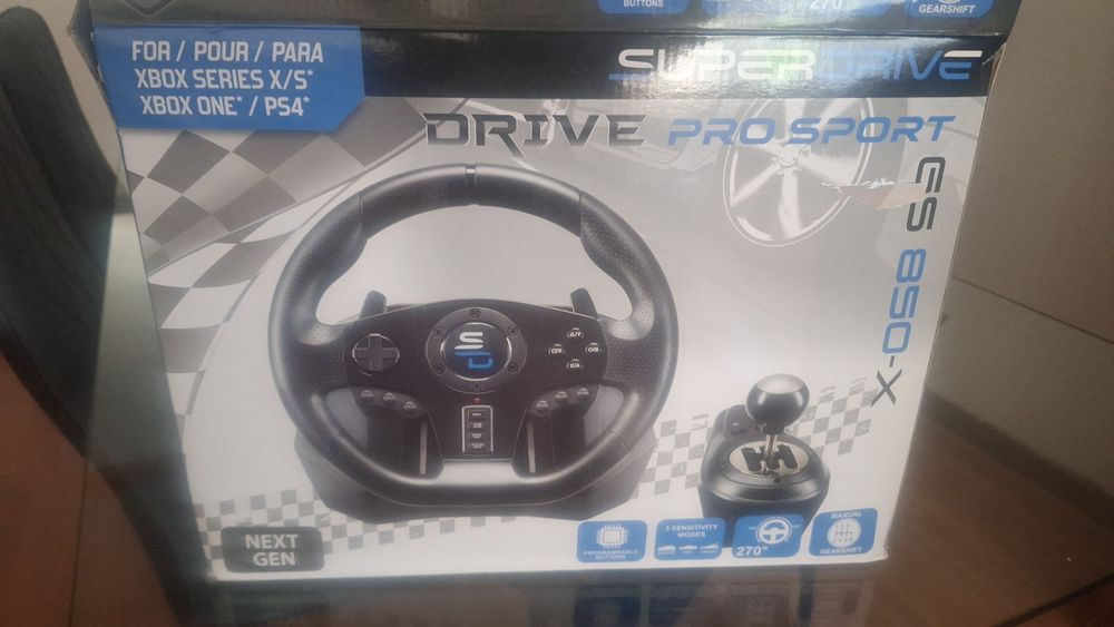 Volante pedais playstation