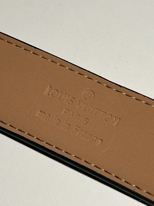 Pasek Louis Vuitton Daimer Graphite Belt