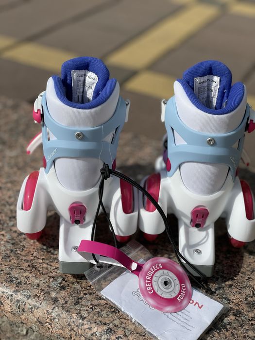 Ролики розсувні Reaction Junior Girl розмір 25-28