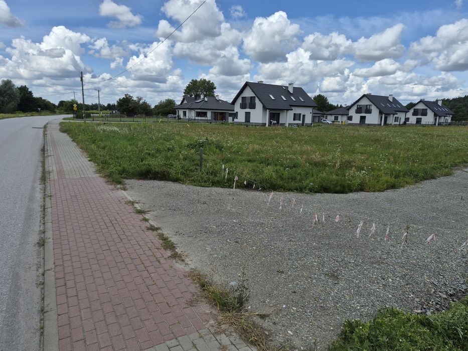 Wynajmę działke przy drodze DĄBRÓWKI-CZARNA