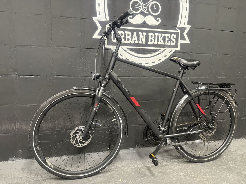 Rower miejski Pegasus Solero męski aluminium rama XL  60cm  Shimano Urban Bikes