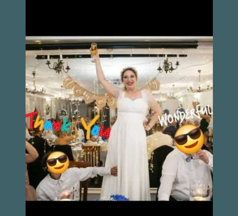 Suknia ślubna prosta