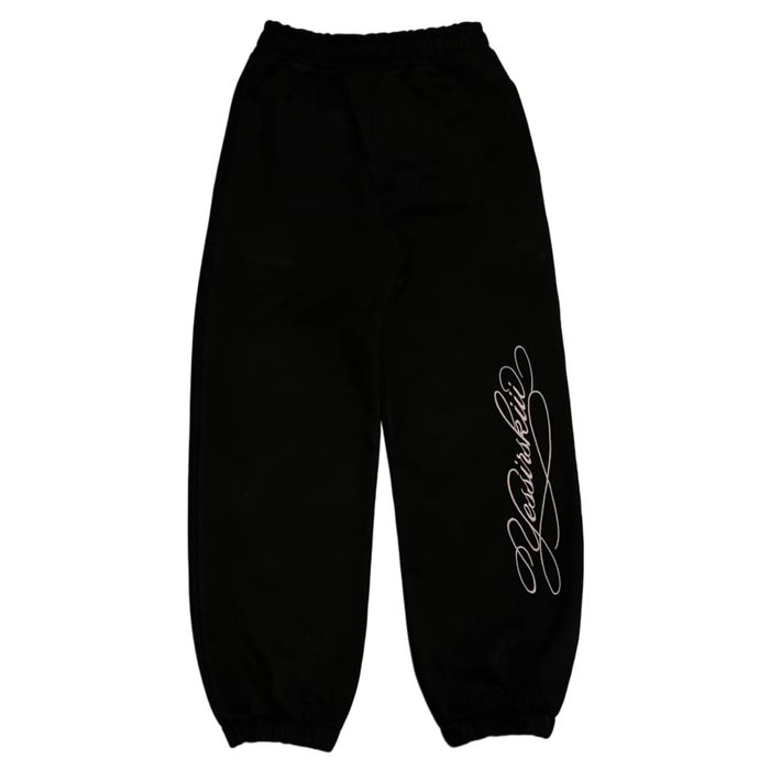 Штани "Yessirskiii" BLACK SWEATPANTS