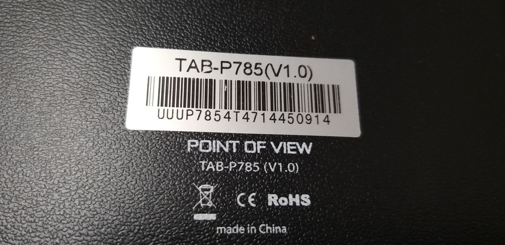 Tablet P785, para peças.64286043434882124