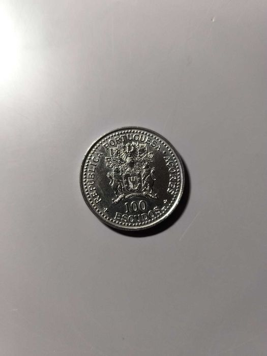 Moeda 100 Escudos – X Aniversário da Autonomia Regional dos Açores