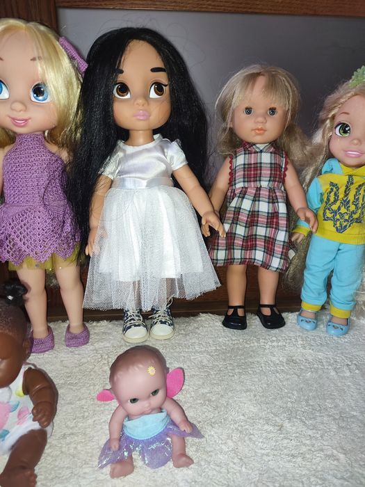 Ляльки куклы Дісней Аніматор,, Disney Animators,Llorens, Paola Reina