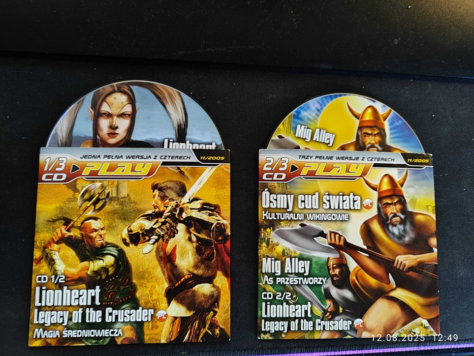 Lionheart + Mig Alley + Ósmy Cud Świata PC PL