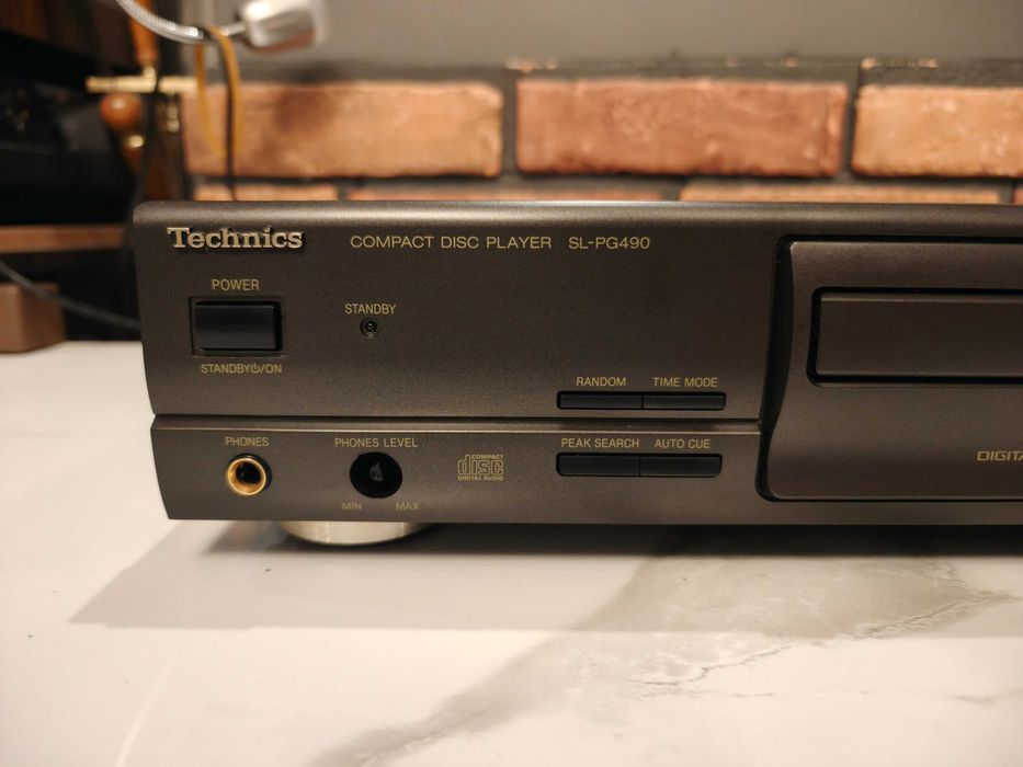 TECHNICS SL-PG490 ! Porządny odtwarzacz Cd do naprawy