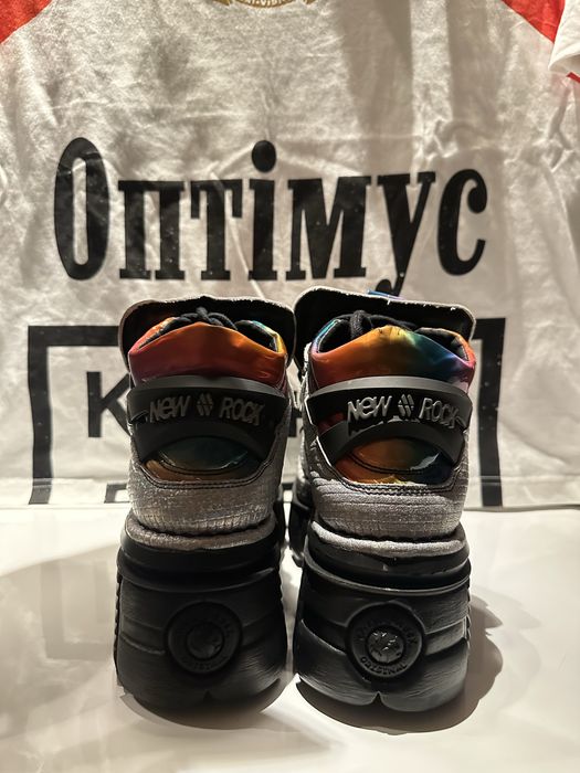 New rock взуття низьке різнокольорове