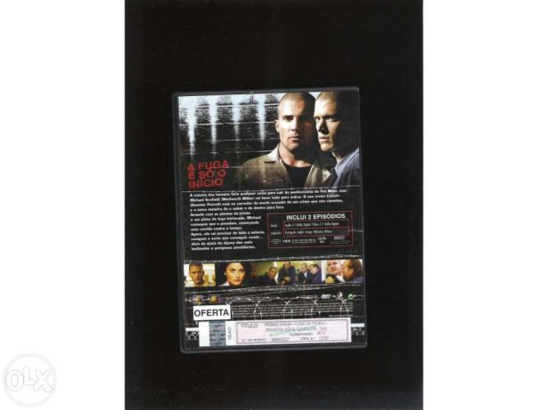 Prison Break - Primeira Temporada, Ep. 1 e 2 (portes incluídos)