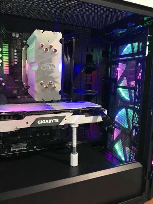 Игровой ПК Ryzen 5 3600, 16gb DDR4, RTX 2060 White 6gb, SSD+HDD