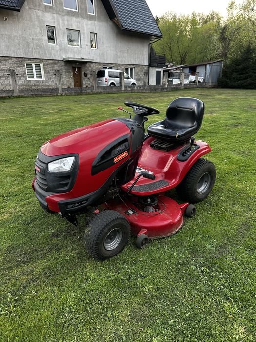 Traktorek kosiarka Craftsman z pługiem