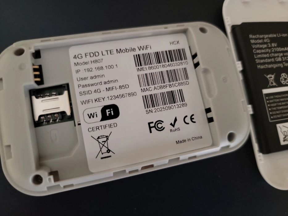 Modem de Internet móvel portátil - NOVO