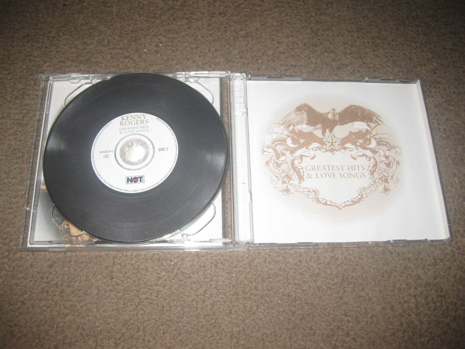 CD Duplo do Kenny Rogers "Greatest Hits & Love Songs" Slidepack!