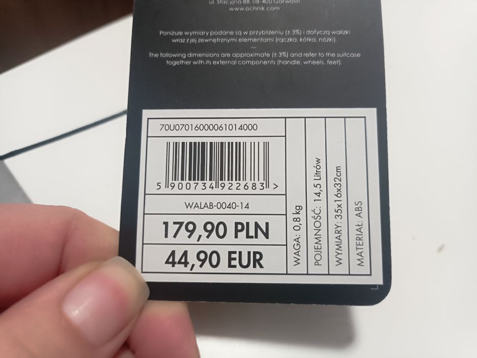 Kosmetyczka podróżna