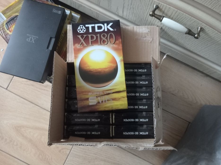 Kasety sVhs Tdk 21 sztuk dla Pana Łukasza