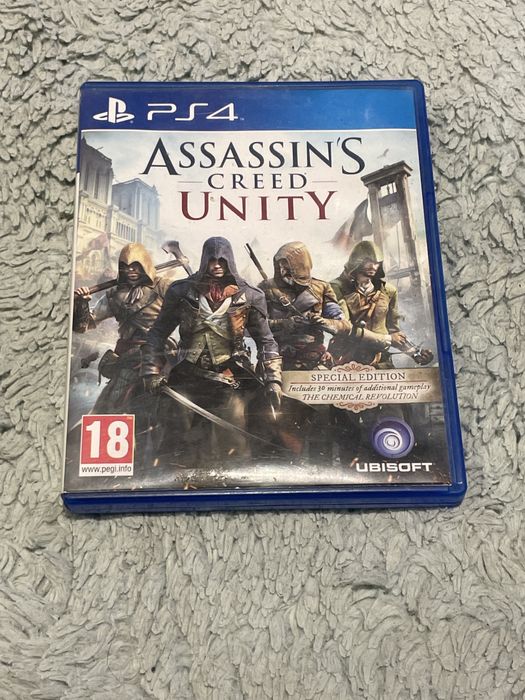 płyta gry assasin's creed UNITY na platforme ps4