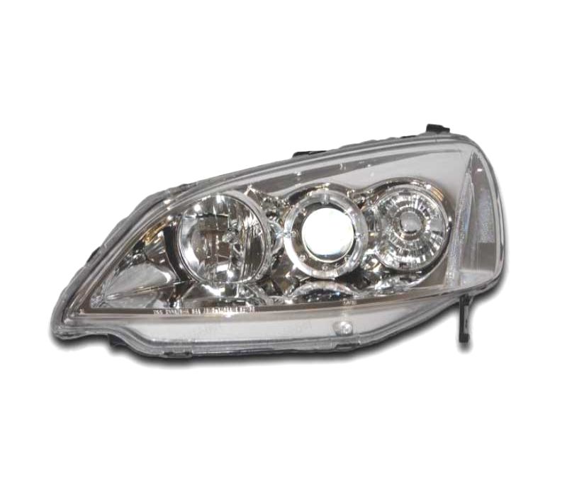 FAROIS ANGEL EYES HONDA CIVIC COUPÉ 01- CROMADO