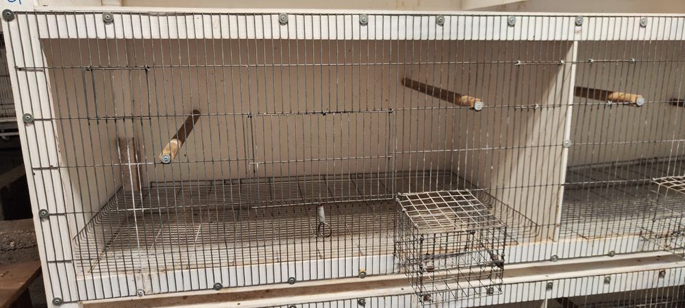 2 Gaiolas de criação em pvc