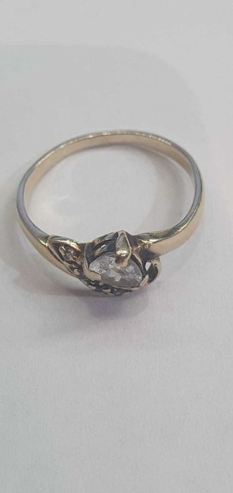 Pierścionek złoty 14 k/585/ 2,03 g. R 14 - Madej Gorlice Mickiewicza -