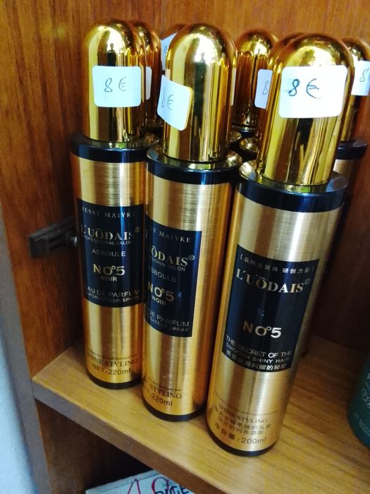 Spray de cabelo efeito molhado