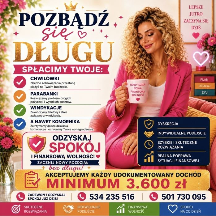 Spłata długu,  Pożyczka prywatna,  konsolidacja chwilówek
