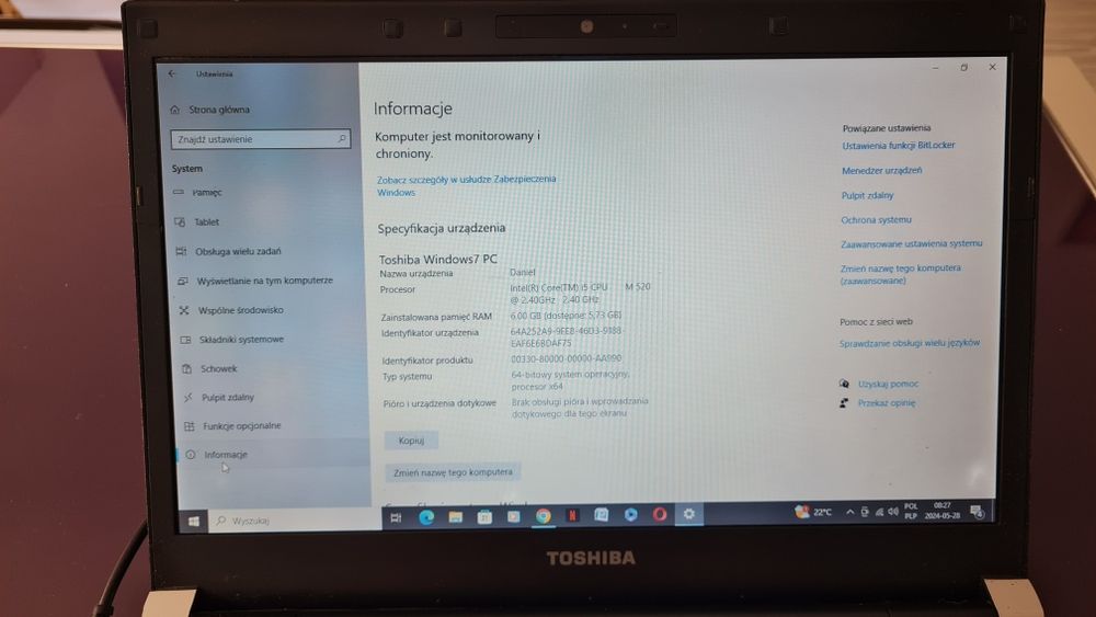 Toshiba prestige r700-14h