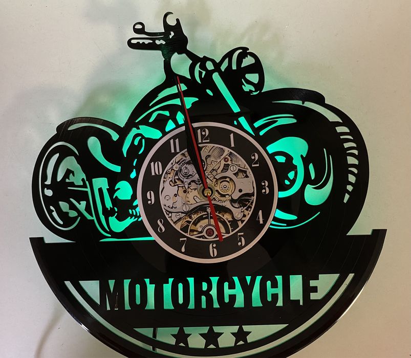 Relógio de Parede com Iluminação LED