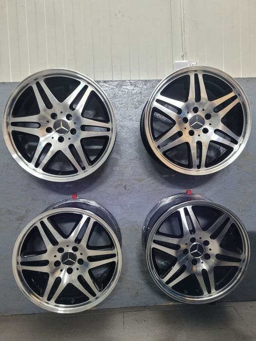 Felgi Brabus 5x112 18" 8.5J ET35 Oryginalne, czarny + cnc