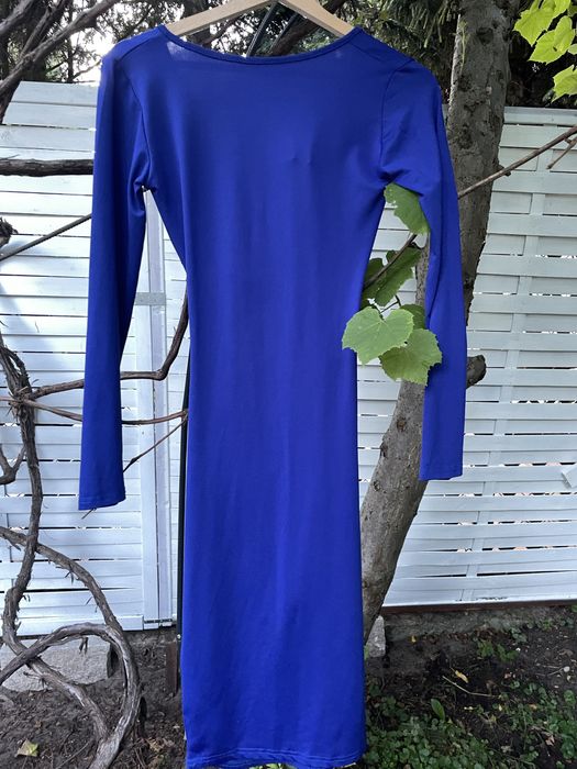 Kobaltowa sukienka XS