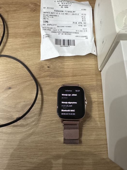 Smartwatch Amazfit GTS 2s