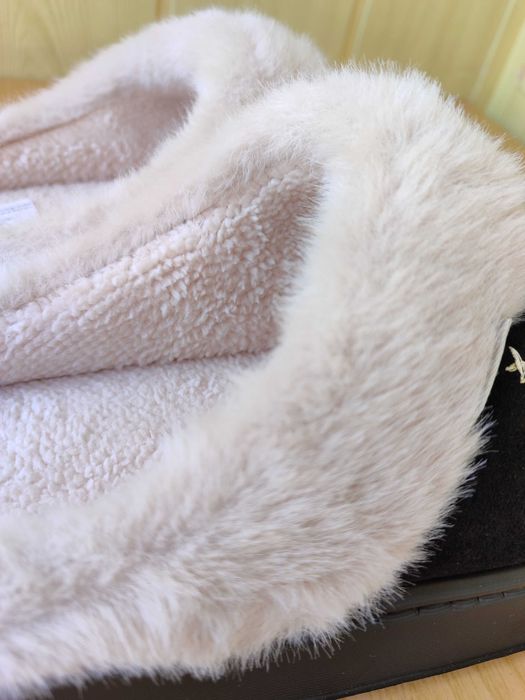 Теплі м'які капці