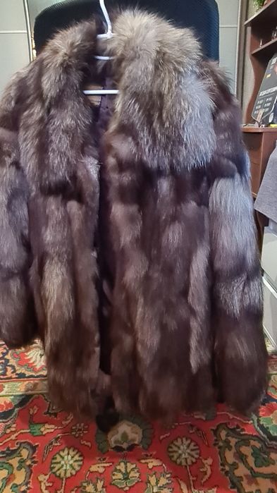 Шубка из чернобурки