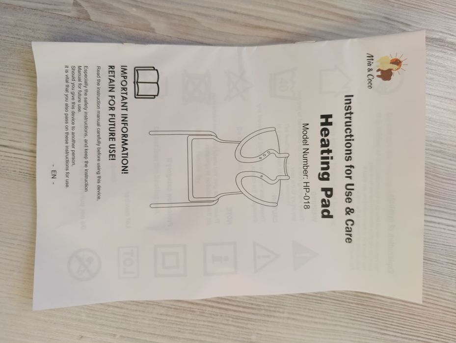 Poduszka grzewcza elektryczna