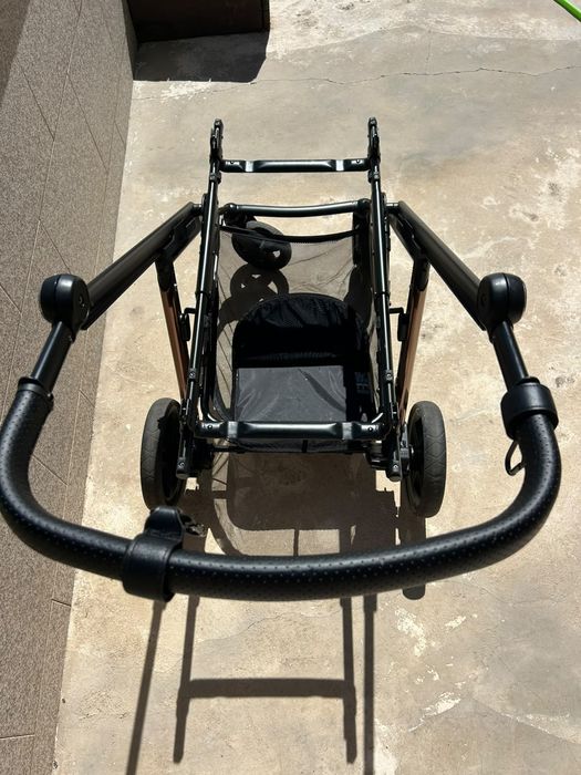 Carrinho de gemeos Bebecar Dupla Compact Black
