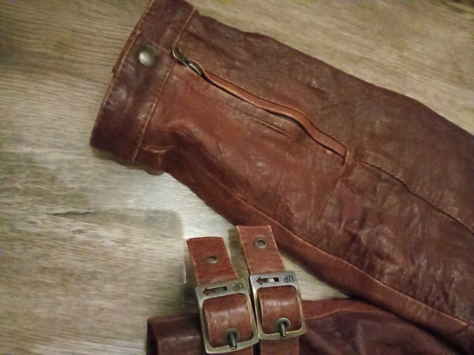 Męska kurtka skórzana