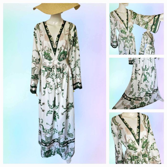 My Style sukienka dwie części Zieleń Gucci cudeńko