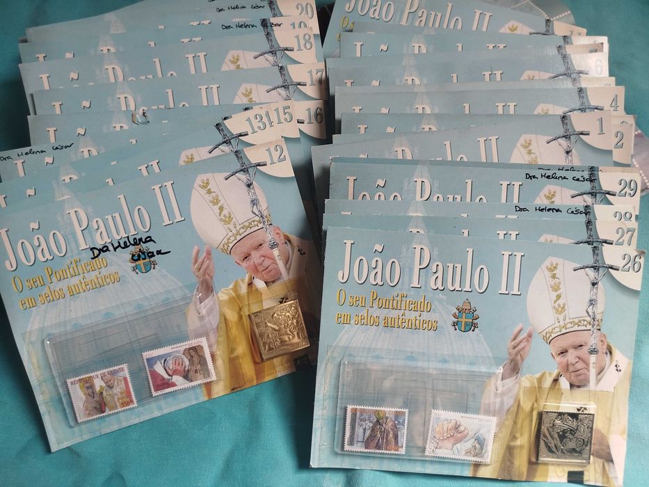 Coleção de Selos João Paulo II 'O Pontificado de João Paulo II em selos autênticos'